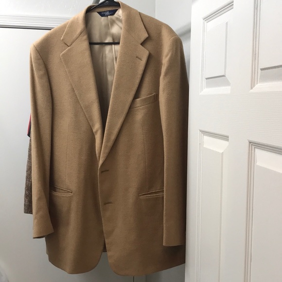 Polo Ralph Lauren Other - Polo 100% Camel hair Ralph Lauren blazer 44 long